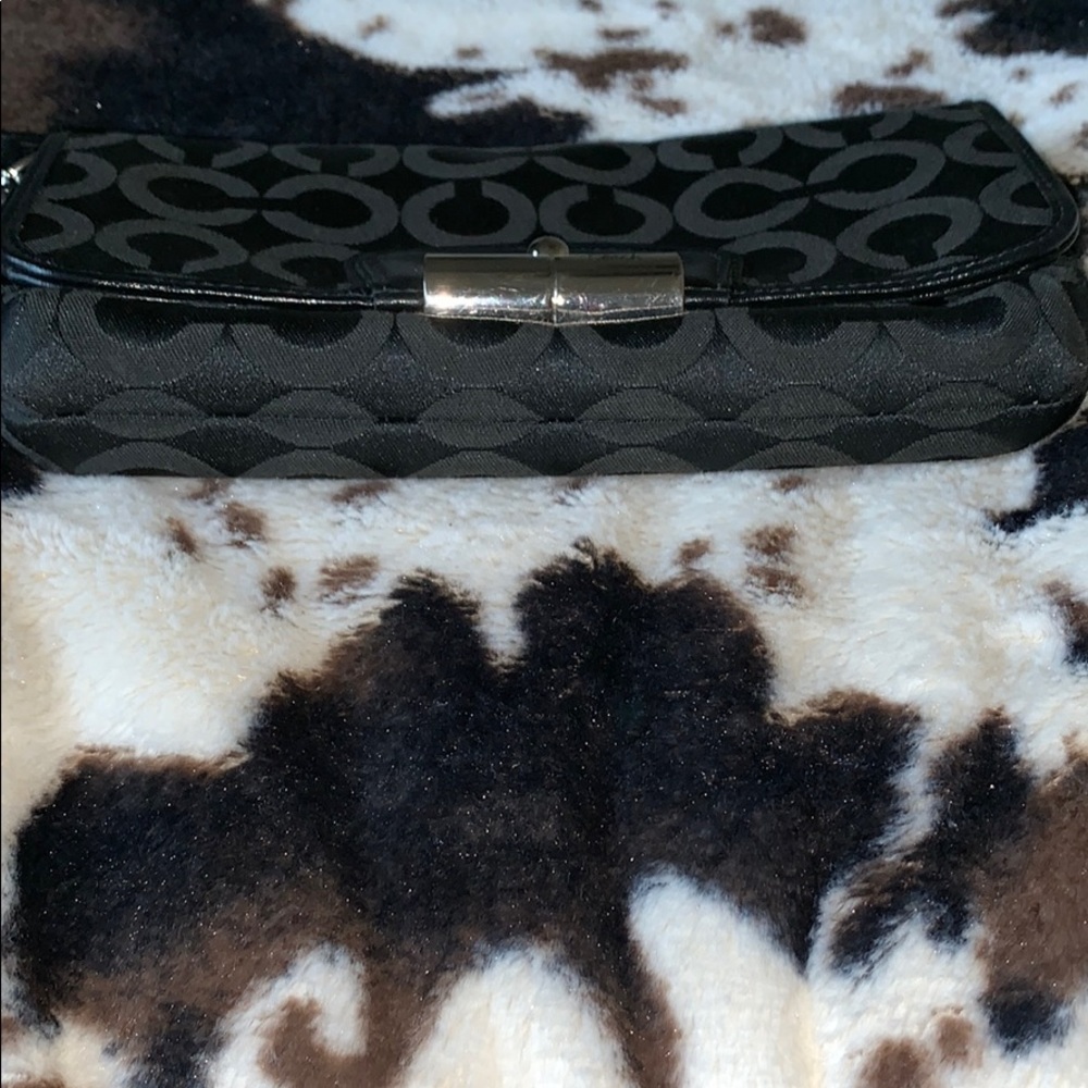 Coach Black Clutch - Picture 8 of 8